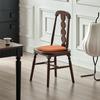 Silla de Comedor Americana, Estilo Mid-Century, Silla de Escritorio Simple para Diseñador de Hogar, Silla de Respaldo Retro Francesa para Restaurante Cafetería