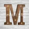 Lámpara LED Creativa con Alfabeto Inglés Iluminación KTV Luz Nocturna Lámpara Decorativa Suministros para Bodas Noche Festiva