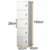 Librero Estantería de Libros Cerrable Simple de Pie Moderno Simple Gabinete de Almacenamiento Combinación de Color Madera Maciza Gabinete de Rejilla Gabinete de Almacenamiento con Puerta