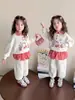 Conjunto de Ropa para Niñas para Primavera y Otoño 2026, Nueva Sudadera Elegante de Primavera para Niños, Ropa de Primavera Casual y a la Moda para Bebés Niñas
