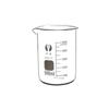 Vaso de precipitados de vidrio engrosado con asa, vaso medidor a escala de laboratorio, 250 ml, 500 ml, vaso de agua con asa, venta al por mayor