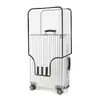 Protector de Maleta Engrosado Transparente Cubierta para Maleta con Ruedas Cubrepolvo 20/24/2628 pulgadas Impermeable