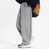 Calça infantil 2026 primavera e outono novo estilo infantil solta casual moda para atividades ao ar livre calça de perna curva para início do outono