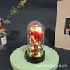 Rosa Flor Eterna Abajur Acrílico Luz Noturna Pequeno Buquê Presente Dia das Mães Dia dos Namorados Enfeites Criativos Transfronteiriço