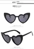 Gafas de Sol para Mujer Nuevo Amor Transfronterizo, Gafas Lindas en Forma de Corazón, Gafas de Corazón de Melocotón de Moda Europeas y Americanas Fabricante de Origen