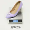 Zapatos sin cordones de corte bajo Talla 46-48, Adecuados para Todas las Estaciones, Zapatos de Mujer Individuales con Suela de Goma Suave, Punta Puntiaguda, Talla 44 Zapatos de Mujer