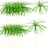 Brochetas Extensibles de Fuegos Artificiales para Fiestas Hawaianas, Lentejuelas con Borlas, Brochetas Desechables para Frutas y Platos Fríos
