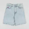 Shorts Jeans de Verão Y2K Harajuku Hip Hop Bordado de Letras Retro Solto Gótico Jeans Shorts Masculino Atacado