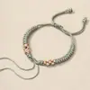 Pulsera Nudo Flor de Durazno DIY Hecha a Mano Hilo Rojo para Cuentas, Hilo de Pulsera Infantil Semiterminado al por Mayor