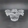 Portavelas de Cristal Europeo Portavelas para Velas de Té Accesorios para Cena Romántica a la Luz de las Velas Portavelas de Aromaterapia