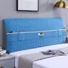 2025 Nueva Funda de Cabecera Todo Incluido Funda Elástica para Cabecera Respaldo de Cama de Madera Maciza Empaquetado Suave Cuero Funda Protectora a Prueba de Polvo Resistente a Manchas