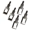 Adaptador de corriente de pata PIN disipador de calor de aluminio pata de soldadura pata PIN de aluminio lámina de aluminio disipador de calor pin Cinco piezas estampadas