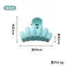 Presilha Pequena Claw Shell Dopamina Fosca Porta-Rabo de Cavalo Artefato Presilha para Coque Presilha de Cabelo Elegante para Mulheres Presilha de Cabelo Acessórios de Cabelo