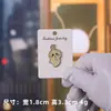 Insignias Metálicas Lindas de Dibujos Animados Estilo Japonés Transfronterizas Serie de Animales y Frutas Pines Esmaltados Frescos y Coloridos Accesorios