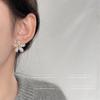 Pendientes de flores retro suaves para mujer, elegantes pendientes de perlas de estilo francés, nicho de alta calidad, joyería para las orejas dulces al por mayor