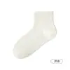 Meias femininas de outono e inverno 10A antibacterianas, resistentes a odores, anti-pilling, curtas, algodão puro, absorventes de suor, respiráveis, elásticas, sem costura, meias Zhuji