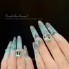 Joyería de arte para uñas de alta calidad Punto de Pitufo Diamante Puntiagudo Diamante de Forma Especial Azul Cielo Corazón Torcido Nido de Pájaro Mariposa Destello Decoración para Uñas