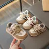Zapatillas de Primavera para Niños 2025 Moda Zapatos Casuales con Velcro para Niños Pequeños y Medianos Zapatillas de Correr para Niñas con Bloques de Color