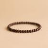 Pulseiras de Sândalo Dourado para Meninas, Pulseiras Simples para Casais, Contas Budistas, Estilo Étnico, Contas de Rosário, Círculo Único Atacado