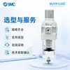 Válvula Redutora de Pressão com Filtro SMC AW30-02BG-2-B Componentes de Tratamento de Ar Comprimido Original Genuíno Em Estoque