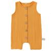 Mono de Verano Transpirable Mengqili Color Sólido Algodón Puro Mono para Bebé Mono sin Mangas para Recién Nacido Ropa para el Hogar