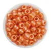 Cuentas de Barril 6*9mm Efecto Perlado Pony Beads Agujero Grande Trenza de Cabello Sucio Cuentas Trenzadas Pulsera de Cuentas Sueltas Accesorios para Joyería DIY