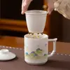 Taza de cerámica, juego de regalo de taza de té, regalo para el día del maestro, regalo para el día del padre, regalo de reunión, recuerdo, regalo para el día del maestro