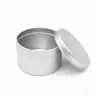 Lata de Alumínio Vazia 200g D80*A50mm Pote para Vela de Aromaterapia 7oz Embalagem Especial de Pote para Vela de Halloween