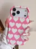 Item popular de comércio exterior: Capa Protetora de Coração para Tela Cheia Atacado para iPhone 17 Pro Max, Capa de Celular de Verão para Meninas com Alto Apelo Estético