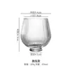 Diseño Creativo de Nicho Vaso de Sake Vaso de Whisky Patrón Creativo de Llama Forma de Tambor Hielo Taza de Café Americano Taza para Bebidas