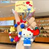 Sanrio Familia Hello Kitty Manzana Dulce Llavero de Dibujos Animados Colgante Decoración Linda para Bolsas de Niñas
