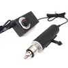 Molino Eléctrico Multifuncional Mini Taladro Eléctrico DIY para Manualidades, Modelismo, Artículos de Cuero, Lijado a Baja Velocidad, Corte, Tallado y Pulido