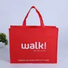 Bolsa de compras personalizada para fabricantes, bolsa de almacenamiento con cremallera de tela no tejida, bolsa de regalo publicitaria, personalizada según mapa