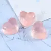 Resina translúcida pequeno coração DIY grampo de cabelo feito à mão capa de celular acessório de cola cremosa materiais atacado