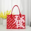 Bolsa feminina portátil por atacado Bolsa de feltro Sacola de presente Promoção de publicidade de moda Internet Celebridade Sacola de feltro