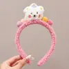 Diadema versátil y peculiar para otoño e invierno para mujer, diseño de corona alta para hacer que la cara parezca más pequeña, elegante y atractiva, accesorio para el cabello dulce y moderno