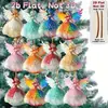 Fabricante Transfronterizo Producto Nuevo Colorido Festival de Navidad Creativo Duende Dulce Corazón Cálido Hogar Decoración de Madera Colgante de Fiesta