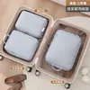 Bolsa de Armazenamento para Viagem, Bolsa de Compressão para Jaqueta de Penas, Organizador Portátil de Roupas, Bolsa Organizadora de Bagagem de Viagem