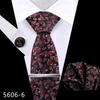 Mancuernillas cuadradas de corbata alta para hombre traje Vestido Negocios Banquete Boda Poliéster Corbata Larga Fábrica de Shengzhou
