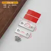 Fecho Magnético para Porta de Armário Raso Transfronteiriço, Fecho de Porta Invisível para Porta de Correr de Guarda-Roupa Fina, Fecho Magnético Oculto para Gaveta, Mini Fecho para Armário