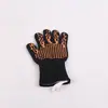 Guantes Especiales para Barbacoa y Horneado, Guantes de Cocina Resistentes a Altas Temperaturas, Guantes Gruesos con Aislamiento Térmico para Hornos y Microondas, Guantes Antiescaldaduras