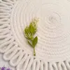 Plantas Aquáticas Artificiais e Acessórios Verdes, Acessórios de Folhas de Plantas Falsas, Materiais DIY para Paisagismo, Decoração de Broche de Eucalipto de Três Galhos