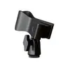 Suporte de Clipe para Microfone, Clipe de Mola Fixo para Microfones com Fio e Sem Fio, Acessórios para Suporte de Transmissão ao Vivo, Grampo Pinça de Caranguejo para Tubos