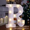 Luzes de Letra LED, Luzes de Número LED em Inglês, Luzes Decorativas para o Dia dos Namorados, Luminária de Chão Três Camadas Transfronteiriça
