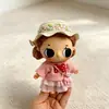 Solo Ropa de Muñeca Adecuada para Muñecas Nyota Little Moments Serie 15cm, Camiseta de Minnie, Falda Blanca de Gasa, Bolso de Hombro Kt