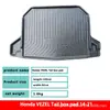 Adequado para Tapete de Porta-Malas Honda Hr-V, Resistente ao Desgaste e à Água, Tapete de Porta-Malas Especial Ecológico de TPE para Modificação Interna