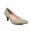 Novos sapatos de bico fino de couro patente com costura, boca rasa, de camada única, salto alto, tamanhos 32-48, sapatos de comércio exterior