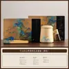 Set de Regalo Empresarial con Impresión de Logo, Souvenirs para Reunión Anual de la Empresa, Regalos Conmemorativos Prácticos de Inauguración, Botellas de Agua con Grabado