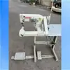 Máquina de Coser de Brazo Curvo al por Mayor, Puntada de Espiga con Alimentador Superior e Inferior Tipo Tazón, Máquina Plegadora para Cubrezapatos y Empalme de Prendas, de Segunda Mano
