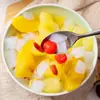 Alimentos enlatados de fruta variada fresca 510g/botella, snacks de fruta mixta listos para comer para disfrute instantáneo